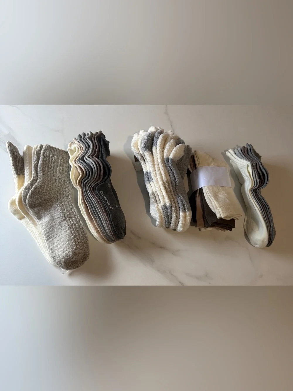 BearPaw Sock bundle, assorted different styles and colors